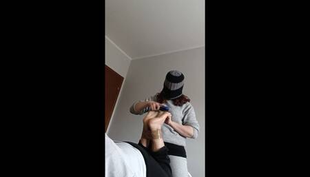 TICKLING FEET CHALLENGE