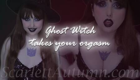 Ghost Witch takes your Orgasm - MP4 SD 480p