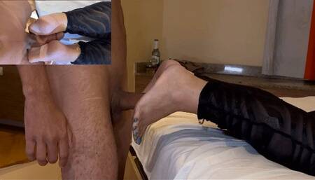 Juliette_rj on a fucking sexy FootJob on LeoPodoRJ PART 2 - FOOTJOB - TOE JOB - FOOT MASTURBATION - CUM SHOT - ORGASM - SOLES JOB