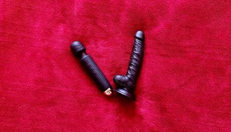 Miss M masturbates whilst watching a helpless man tied to a chair - TopofthePot