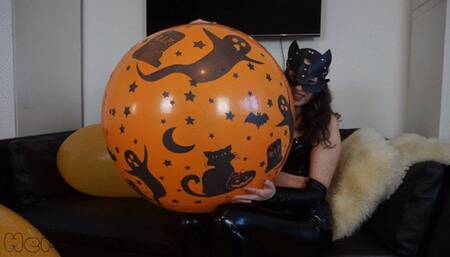 Saskias spooky halloween nail and heel pops