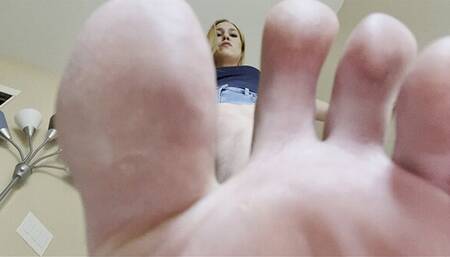 Beneath Me Smelling My Feet