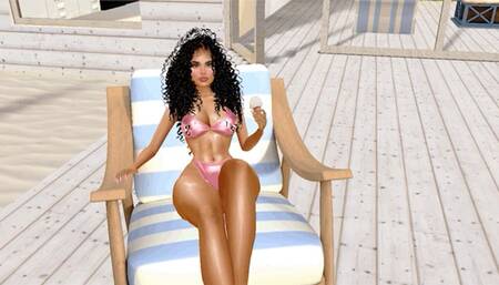 Extra Slow Motion Ice Cream Licking (mp4)