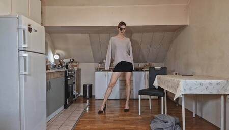 Former famous shoe Model