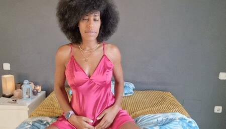 SEXY SATIN STUFF N CUM