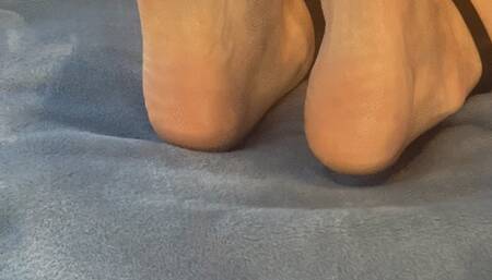 Kitty Gets Tickled with hot wax and this Little Piggy.