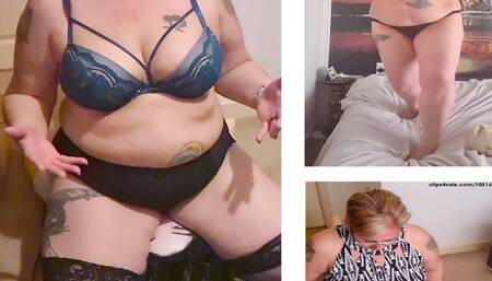 451 Vicious wife practices schoolgirlpin on inflatable maid doll and more