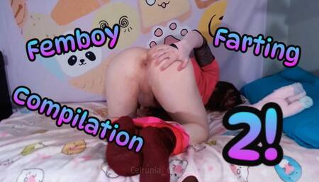 Femboy fart compilation 2!