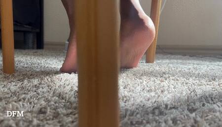 Treasures under chair creeper Soles