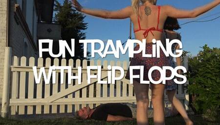 GEA DOMINA - FUN TRAMPLING WITH FLIP FLOPS