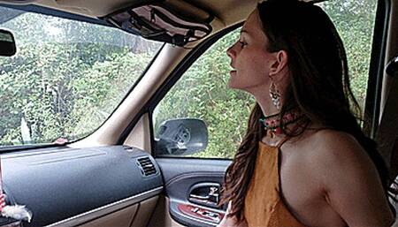 Impromptu Road Head Ends In Blue Balls (4K - UHD 2160p MP4)