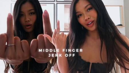 Middle Finger JerkOff