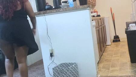 Teenie David gets Covered in a Sexy Giantess Dirty Clothes 1080 smaller