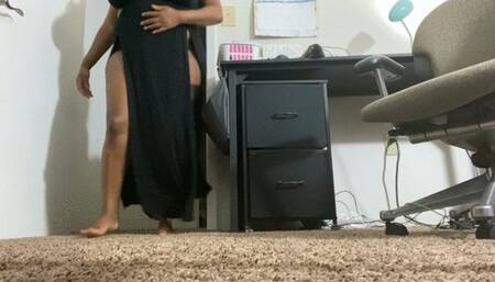 Teeny under Giantess Bed 1080 smaller