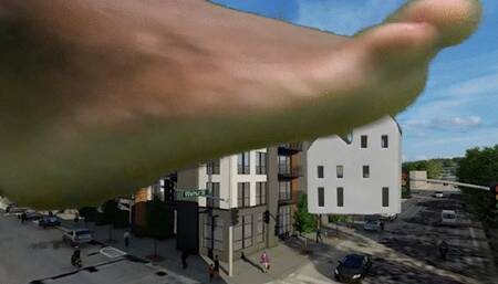 Giantess Wonders through Tiny Land  1080 smaller