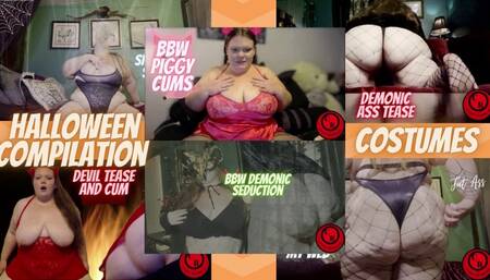 Halloween Compilation Costumes - CurvyRedhead - WMV