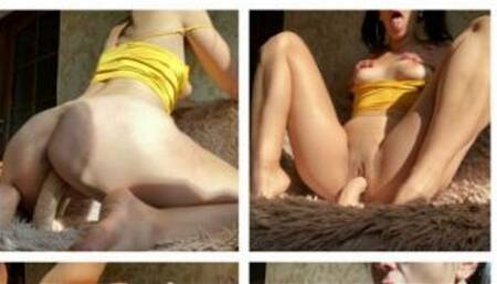 Don't tell dad! Schoolgirl learns fuck