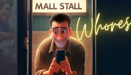 Under Stall Encounters of the Gay Kind - Manlyfoot