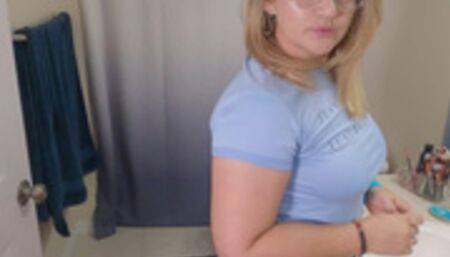 We can share the bathroom but fuck me first (POV)