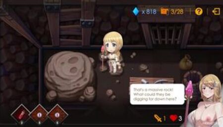 [Gameplay] EP2: Shalith Got Fucked by a Zombie Dog [Escape Dungeon - Hentai PC Gam...