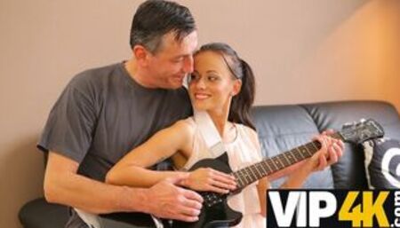 Romanian girl keenly sucks old cock and gets nailed