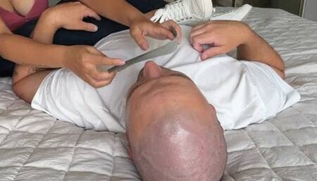 Cum For My Sweaty Gym Feet