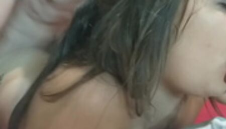 CUCKOLD:PIZZA BOY GIVING IT TO MY GF WHILE SHE CLEANS MY COCK PART 2