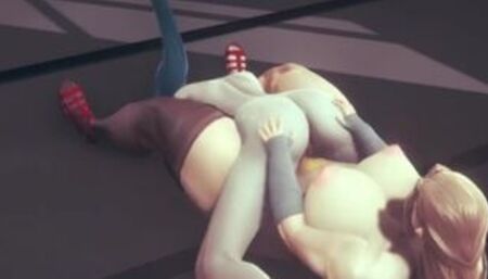 futa muscle elf fucks snow woman