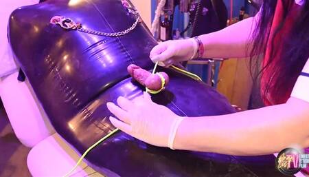 Sealed in Nurse Anna's Rubber Bodybag Part One **MOV**