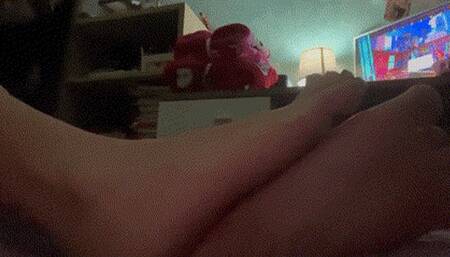 Put your face under My feet, slave!!!