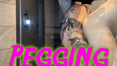 Pegging in the Shower ft Mistress Patricia Maz Morbid #pegging
