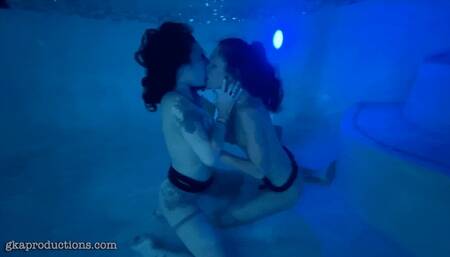 Sexy Underwater Lesbian Fun With Ginary & Monica Sexxxton - PART 2 (SD 720p WMV)