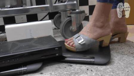 Electrical stuff goes in shredder