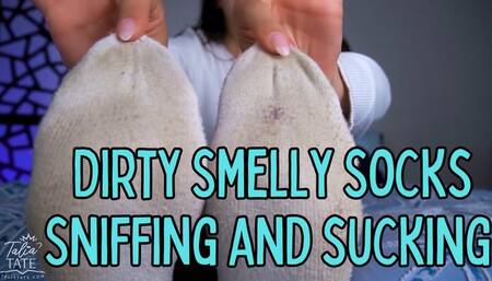 Dirty Smelly Socks Sniffing and Sucking