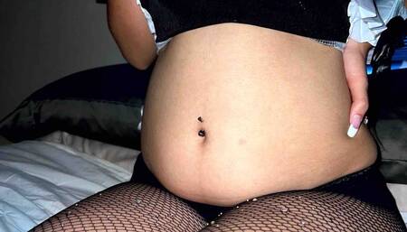 POV Piggy maid gets fed this Halloween