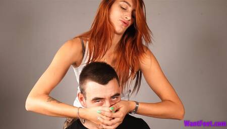 Short Guy Hand Smothered - HD MP4