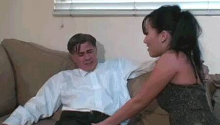 Asa Akira's Cruel Face Slaps