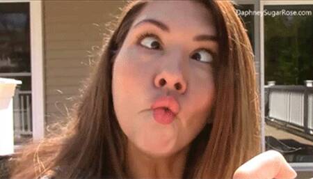 * 854x480p * Making Cross Eyed Silly Faces At You - MOV