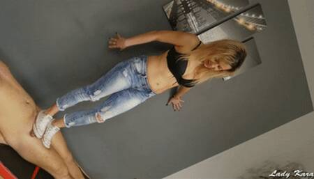 Converse and socks ball stomping (1080HD)