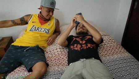 Two Young Guys Ricky & Diego Chaka Tickle Fight