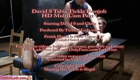 David S Table Tickle Foot Job HD MultiCam Part 1