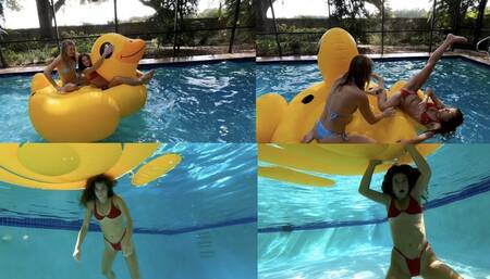 Trapped Under the Floating Bad Luck Duck