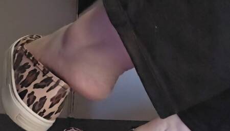 Feet under my desk at work