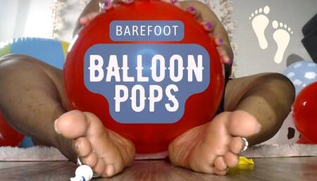 Barefoot Balloon Pops!