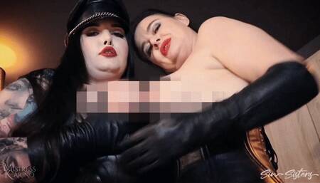 You can only watch in chastity and dream about us - [720p]