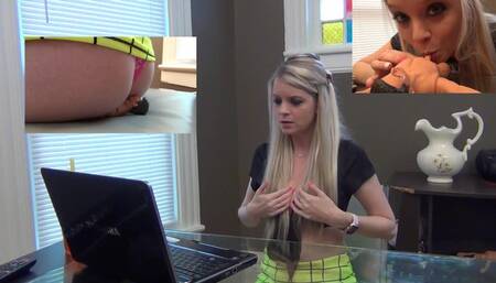 Makayla Has Fun With Doll!!