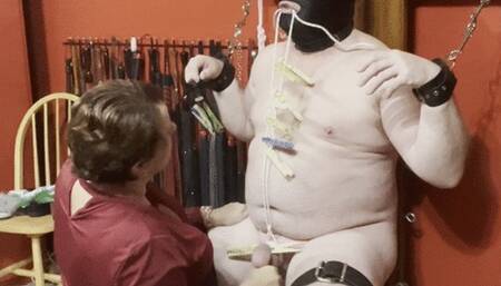 The man who wanted extreme CBT and a spanking Part 8 of 10