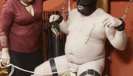 The man who wanted extreme CBT and a spanking Part 7 of 10