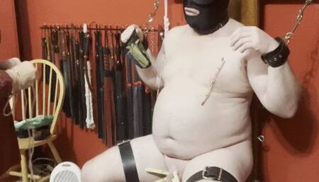 The man who wanted extreme CBT and a spanking Part 6 of 10