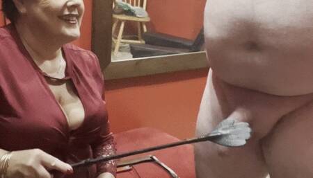 The man who wanted extreme CBT and a spanking Part 4 of 10